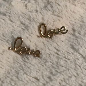 “Love” Earrings